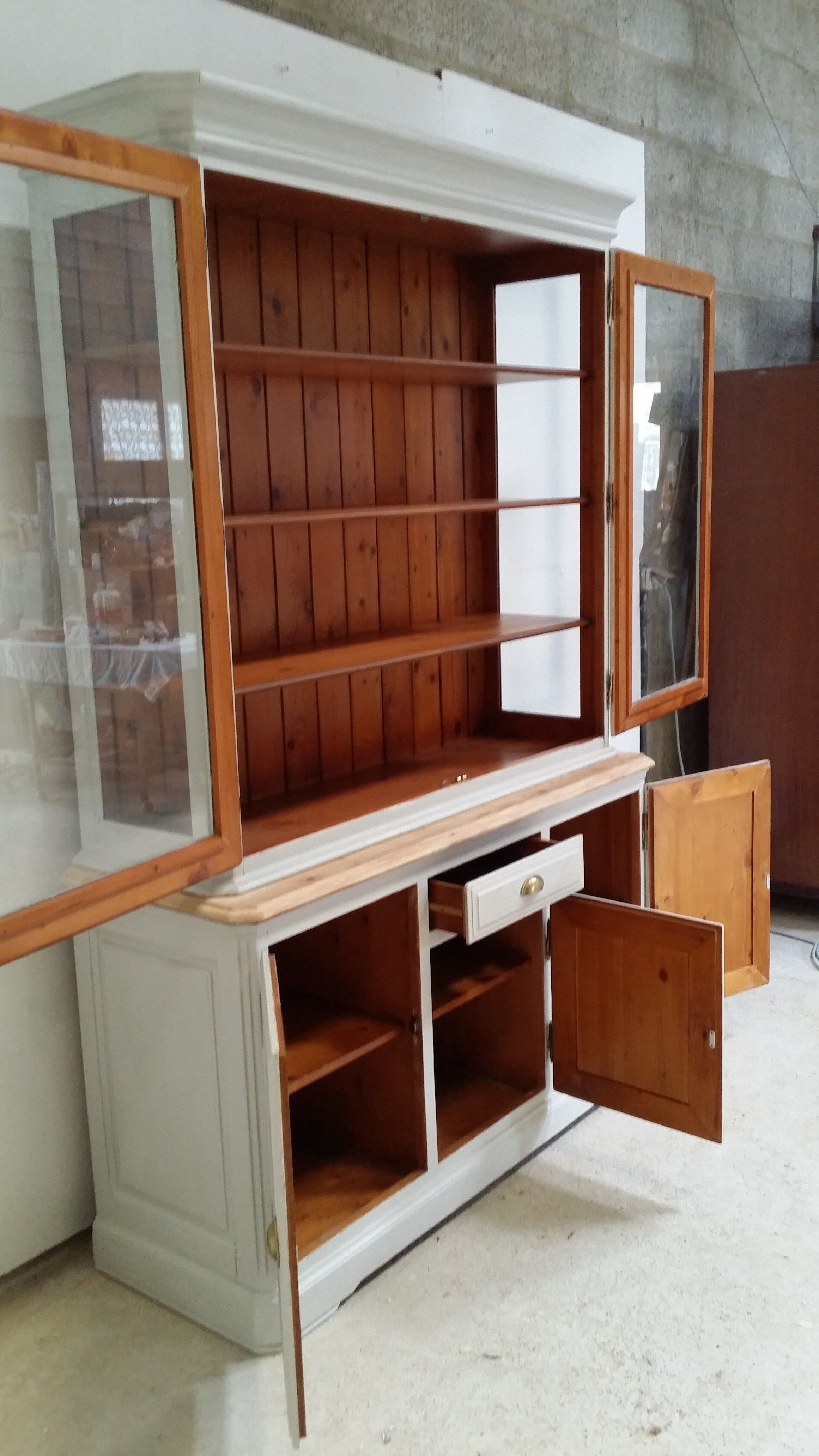 Wooden showcase furniture