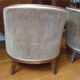Paire de fauteuils tonneau