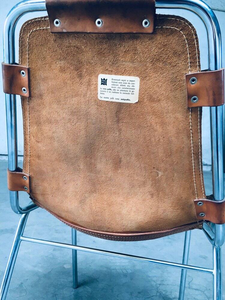 Italian Les Arcs Dining Chairs by Charlotte Perriand, 1960s, Set of 4