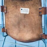 Italian Les Arcs Dining Chairs by Charlotte Perriand, 1960s, Set of 4