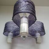 Purple chandelier from the 70s