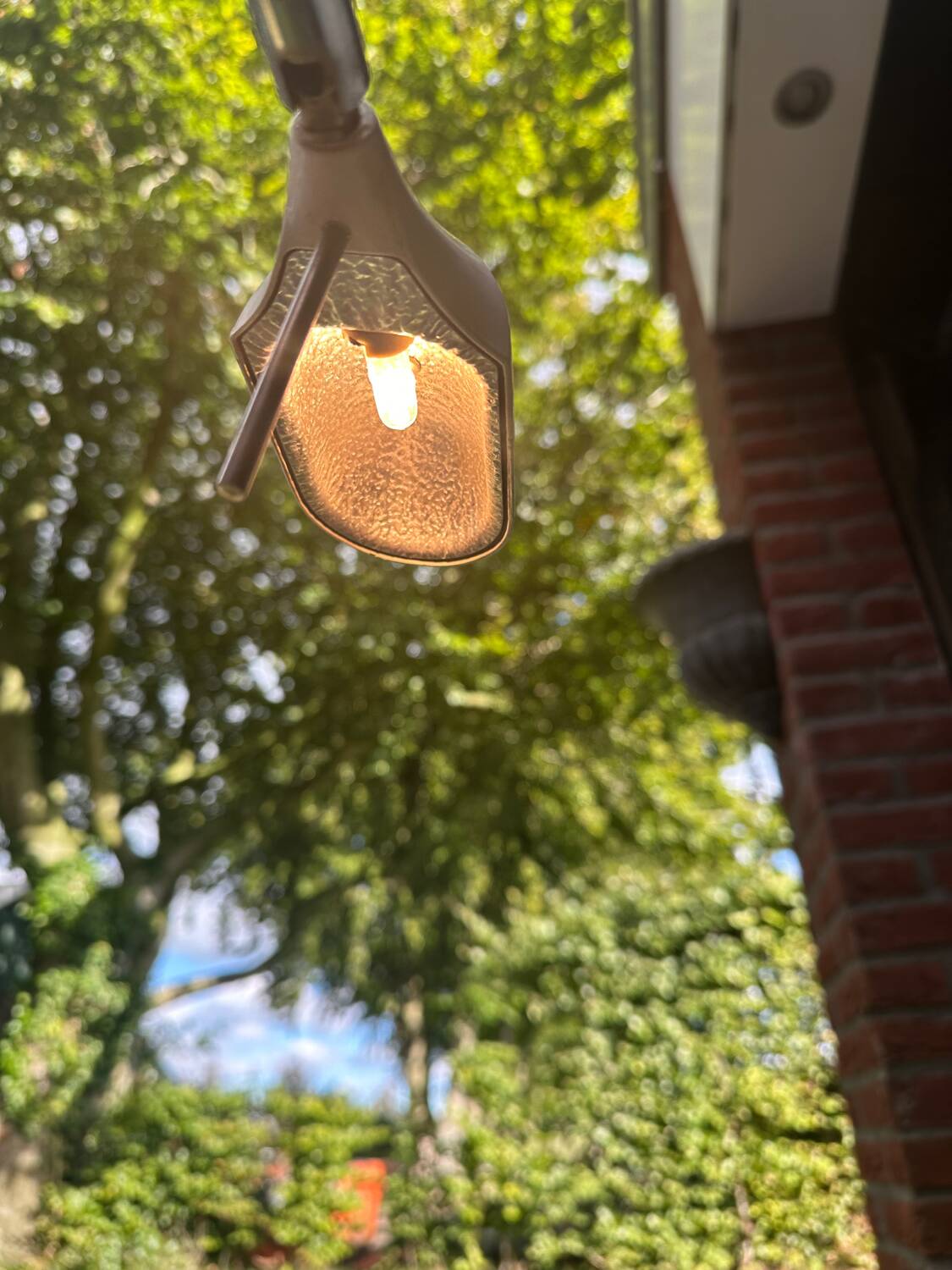 Italian white space age floor light