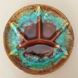 Compartmentalized plate Dema Ceram Vallauris