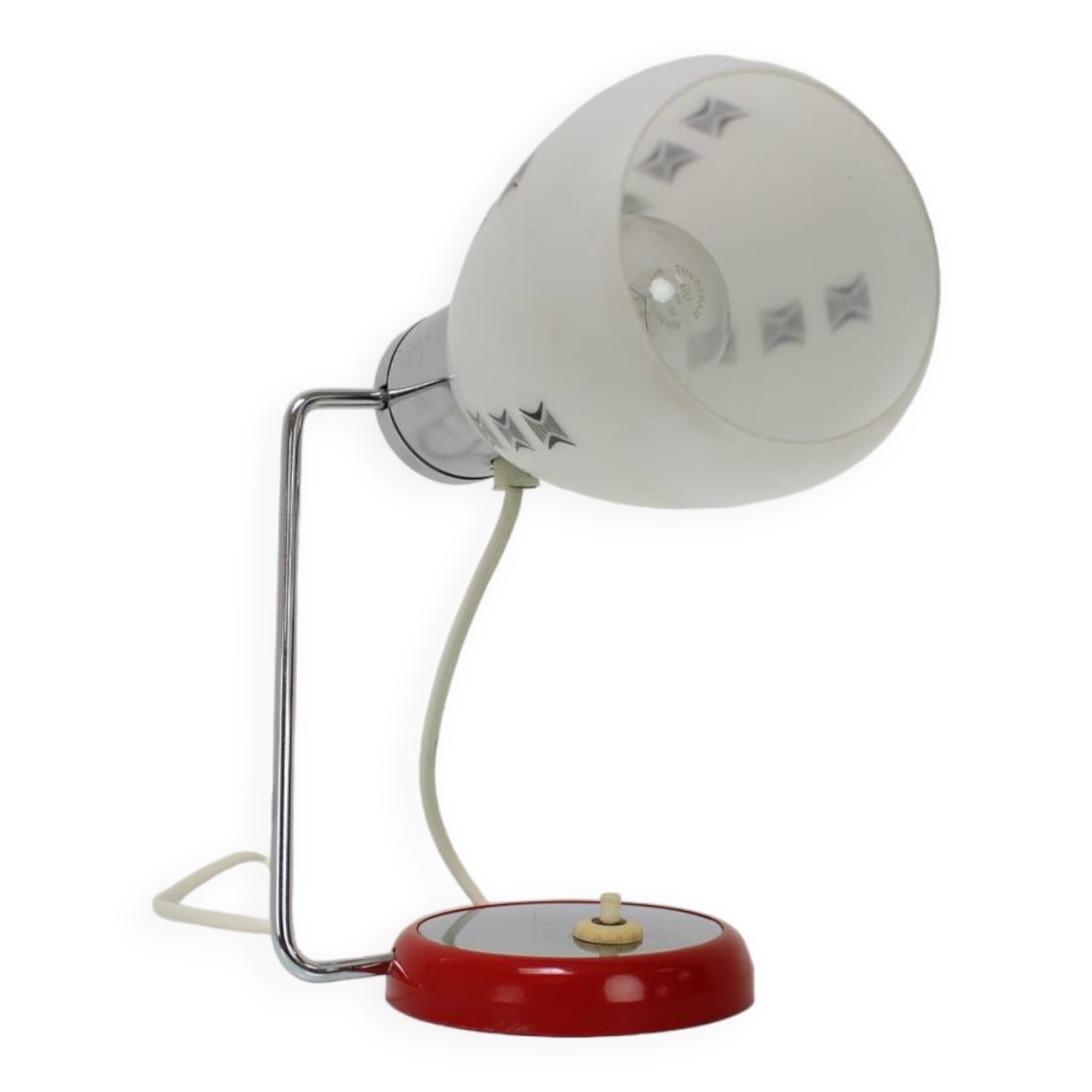 Lampe de table du milieu du siècle par Napako, années 1960, Tchécoslovaquie