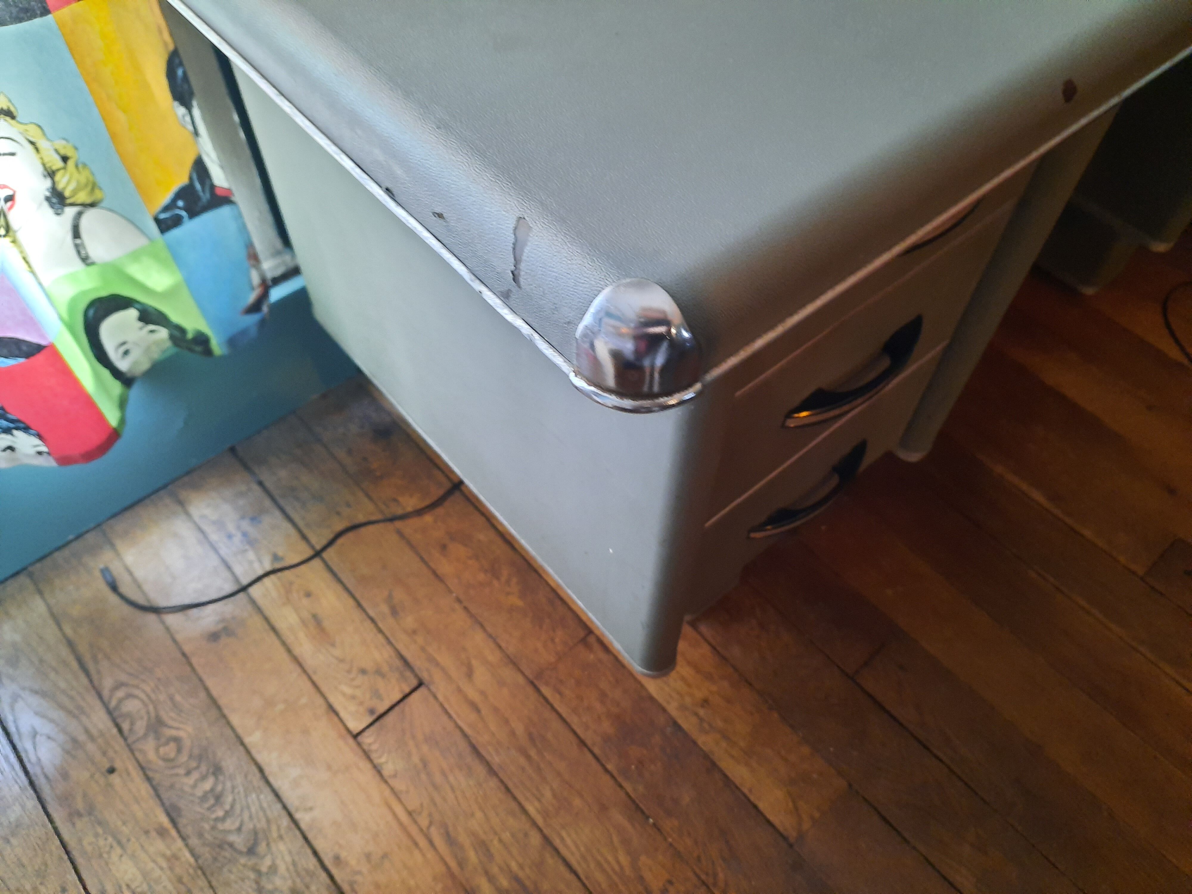 Vintage industrial desk