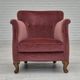 1960s, pair of Danish lounge chairs, original condition, light pink furniture velour.
