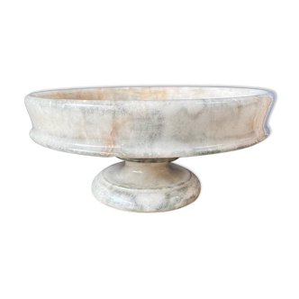 Beautiful footed bowl/trinket dish in alabaster.