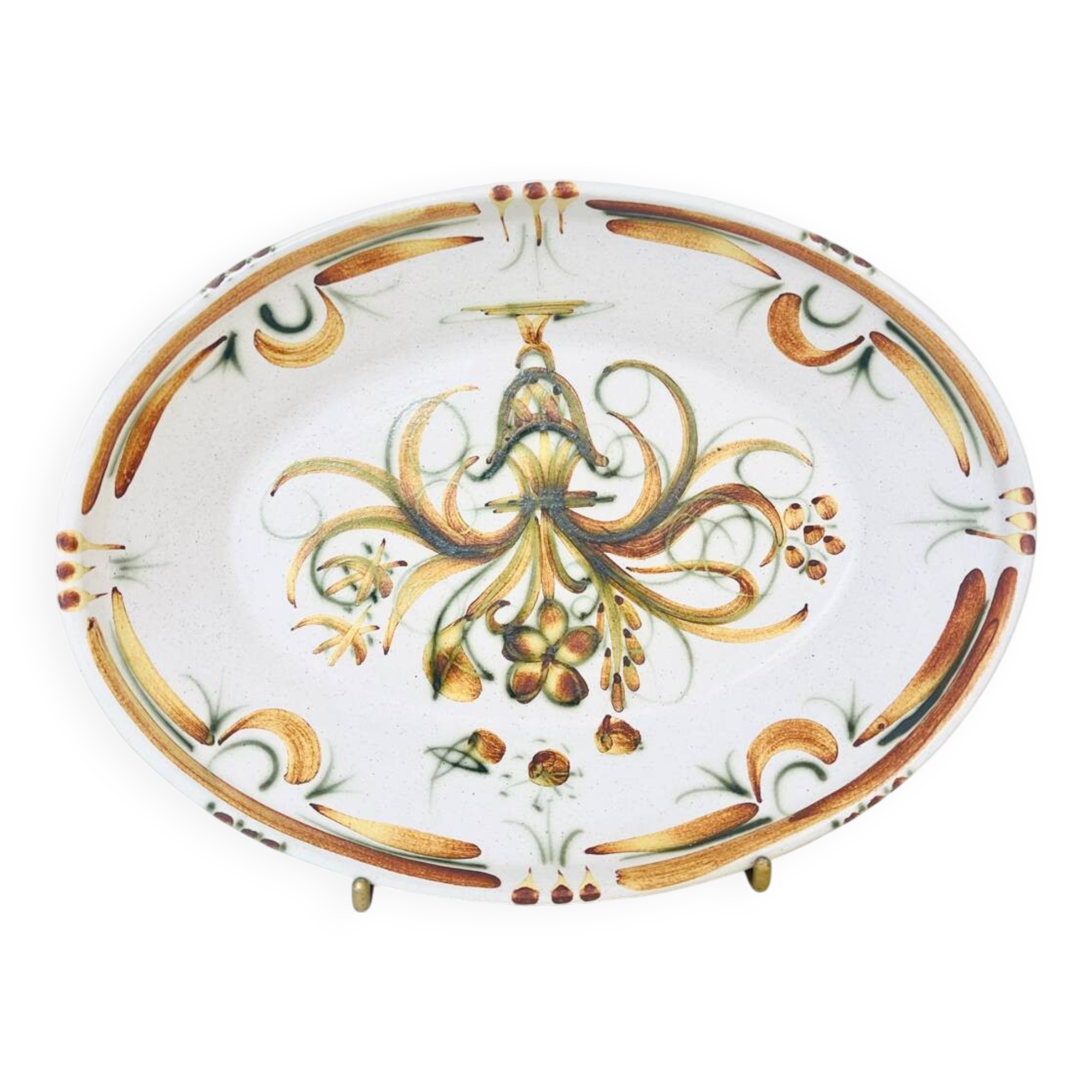 Keraluc-Quimper ceramic dish, 1970