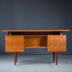 Mid-Century Danish Desk in Teak, 1970s