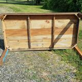 Teak table with 6 chairs