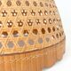 Suspension osier cannage et bambou
