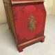 Trumeau with chest of drawers from the mid-20th century in chinoiserie style.