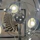 Italian Space Age chandelier, 1970s
