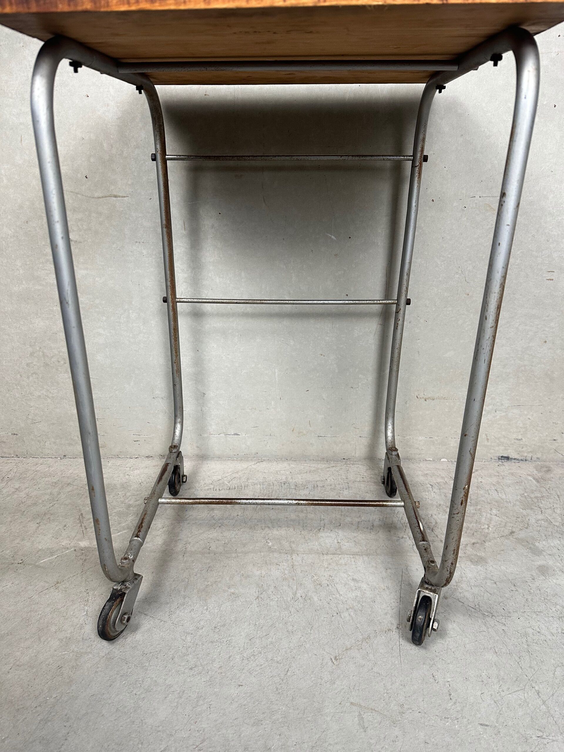 Vintage industrial writing table