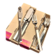 Achille Castiglioni for Alessi Set Dry Fish Knives and Forks