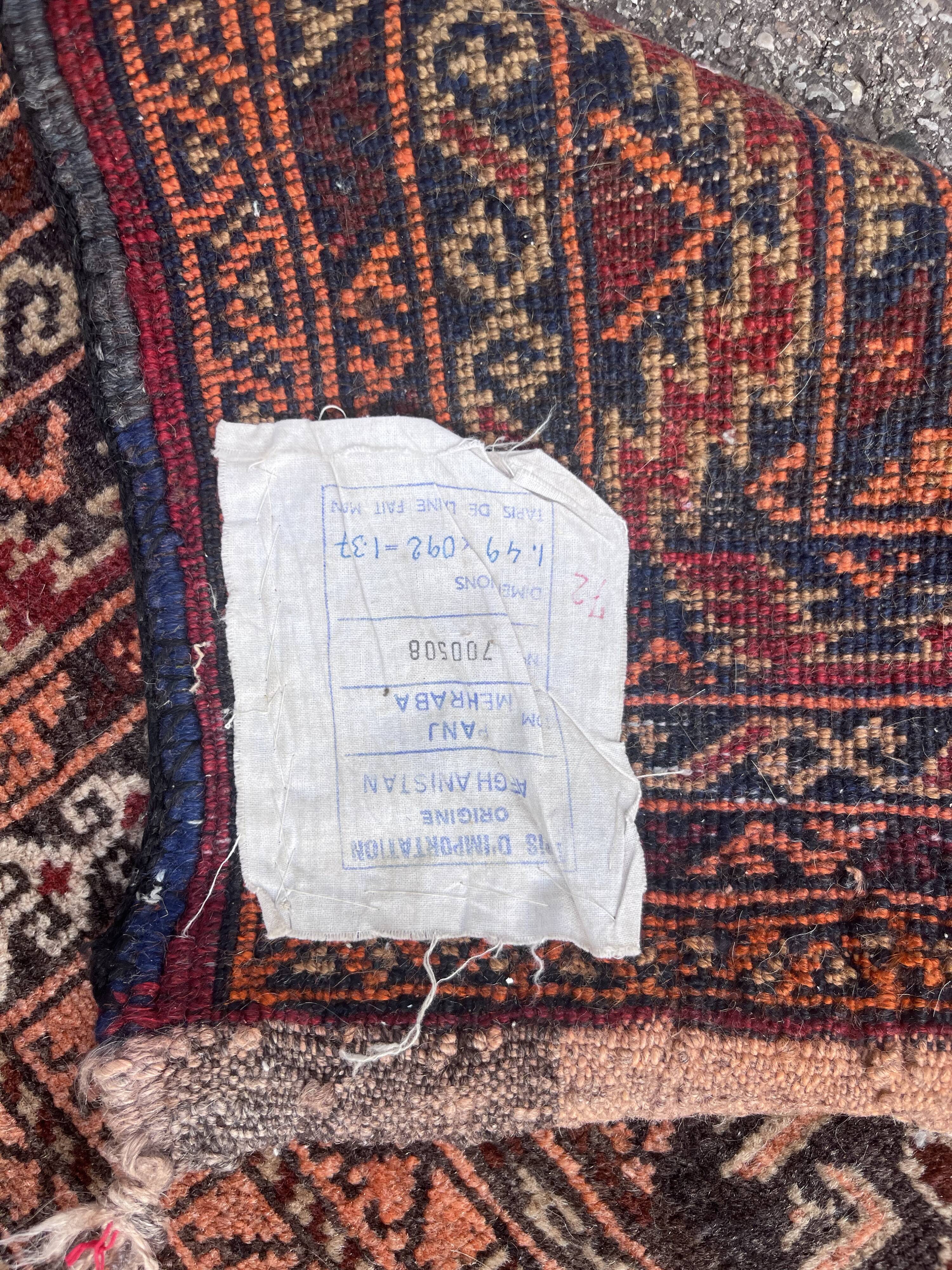 Vintage carpet from Afghanistan 150/90cm