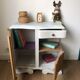 Antique Art Deco bedside table from the 1930s.