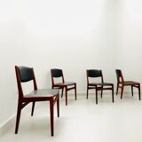 Ensemble de 4 chaises vintage