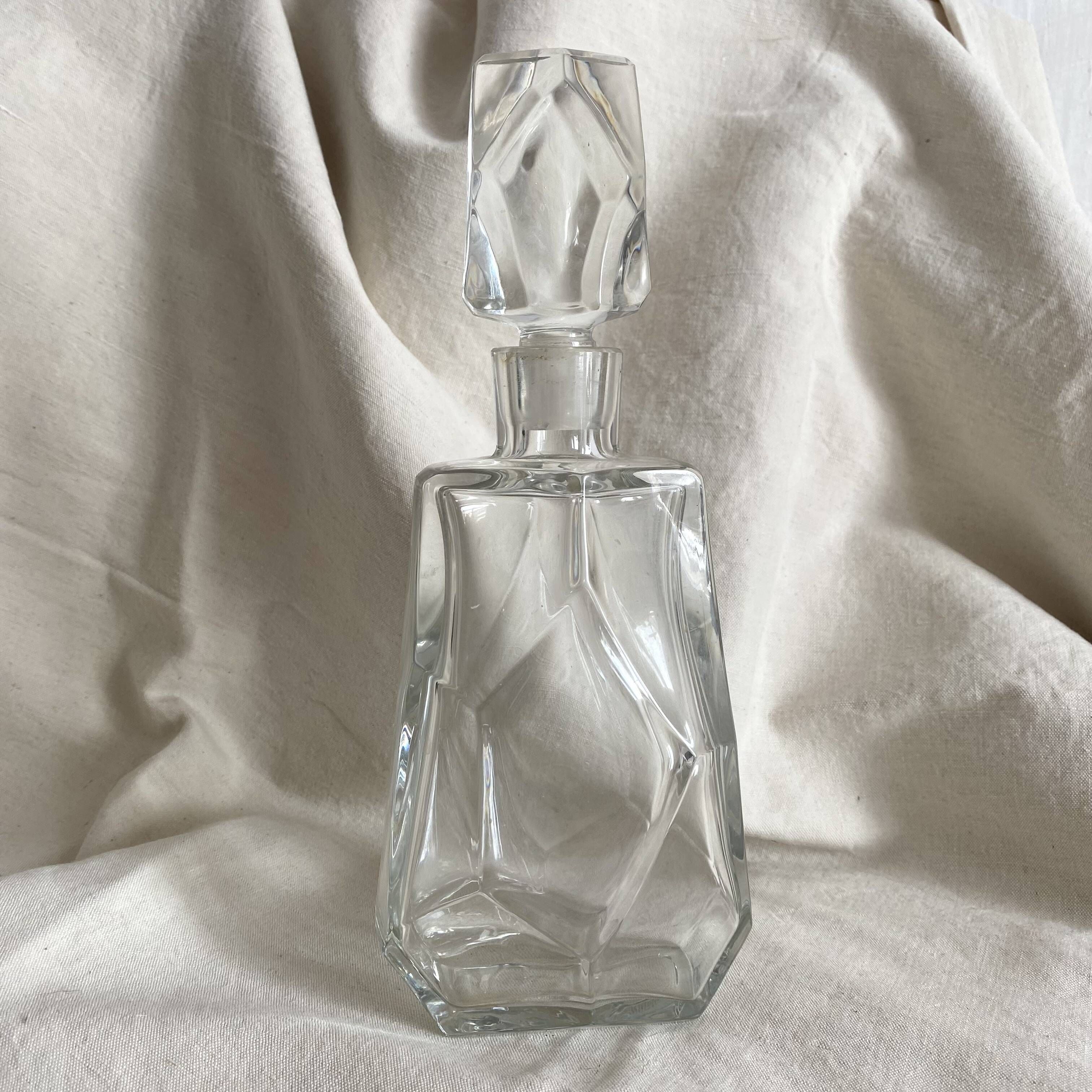 Crystal whisky carafe from Vannes
