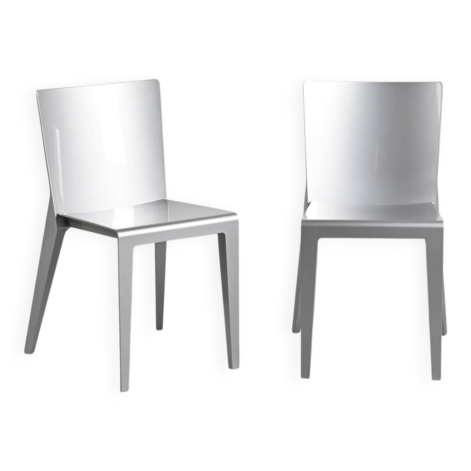 Pair of Alfa chairs by Hannes Wettstein, 2001, Molteni