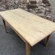 Table de ferme Alsace sapin naturel