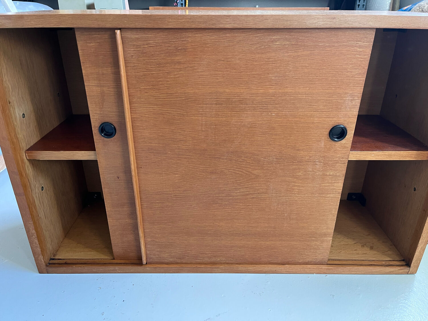 Set of two wooden wall furniture 40/50