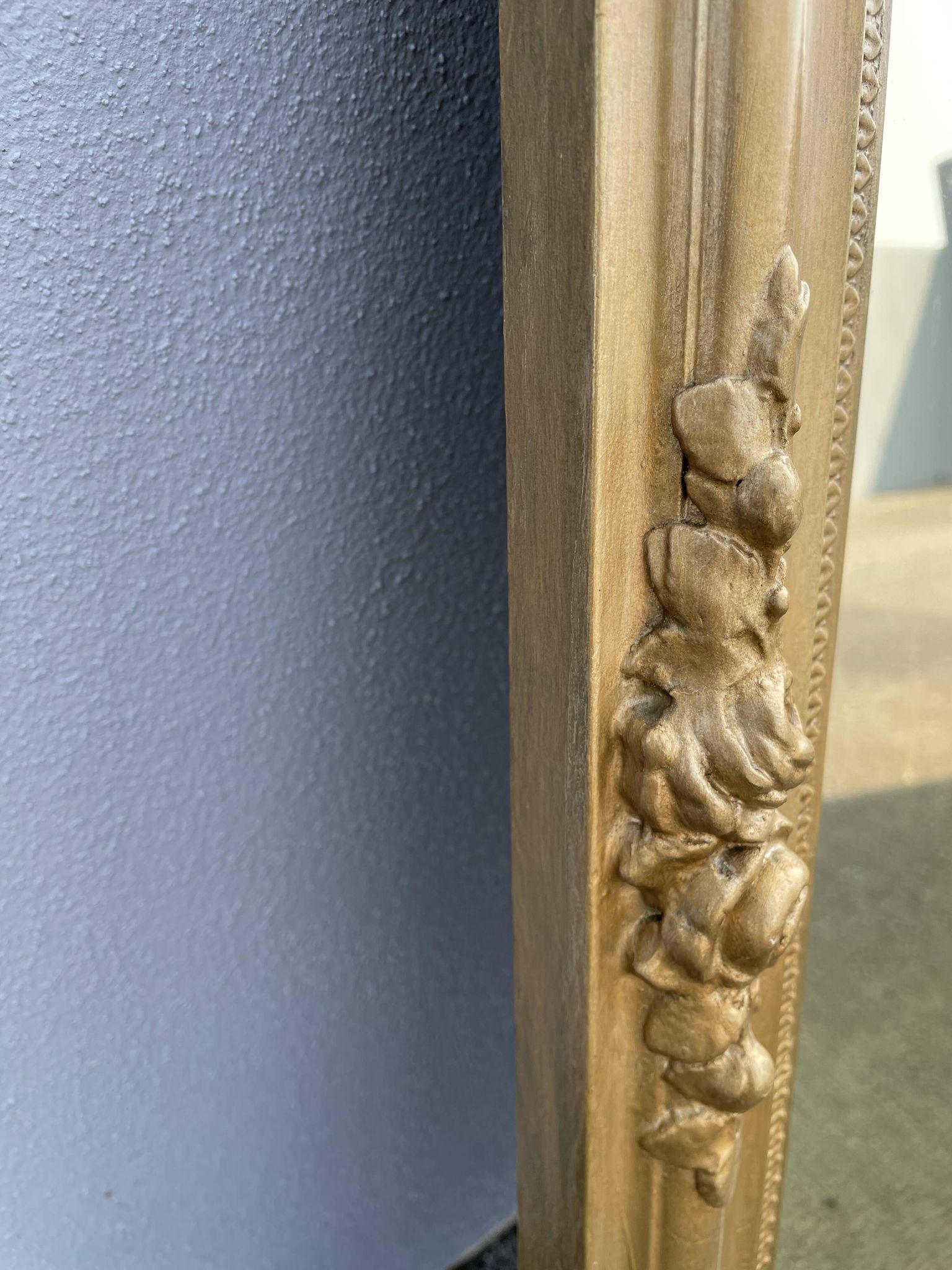 Napoleon III mirror with bird pediment 112 x 67