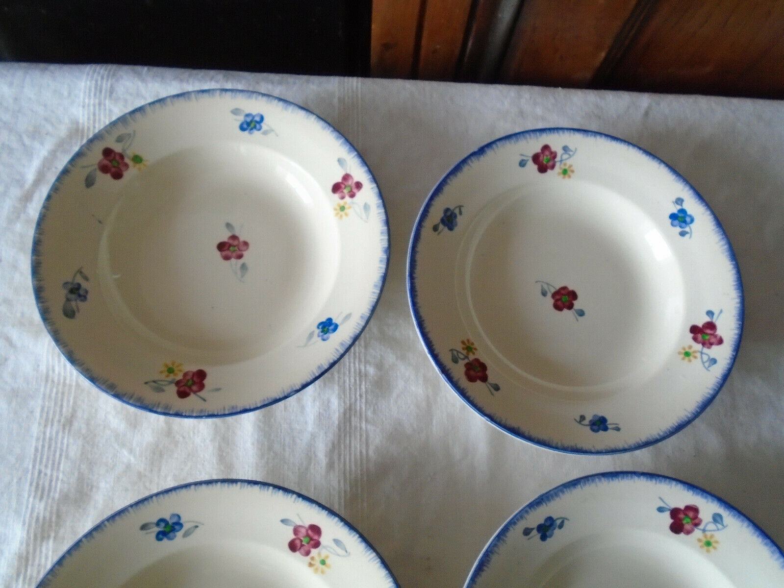 4 assiettes Mary Lou
