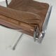 Eames Herman Miller tan / camel leather Soft Pad Group chair