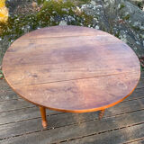 Round table louis philippe a shutters epoch 19 th