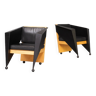 Jos Laugs ‘rapido’ lounge chair for Furnitura set/2