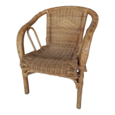 Fauteuil enfant osier
