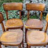4 “classic” bistro chairs from Horgen-Glarus (Switzerland) 1960s