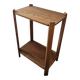Table d’appoint sculpturale en bois massif – Ligne minimaliste - 1940