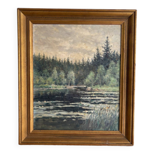 Paysage de peinture à