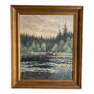 Paysage de peinture à l'huile suédoise Per Sundberg (konstnär)