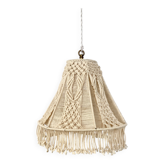 Suspension, baladeuse en coton tressé