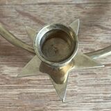Vintage brass candle holder