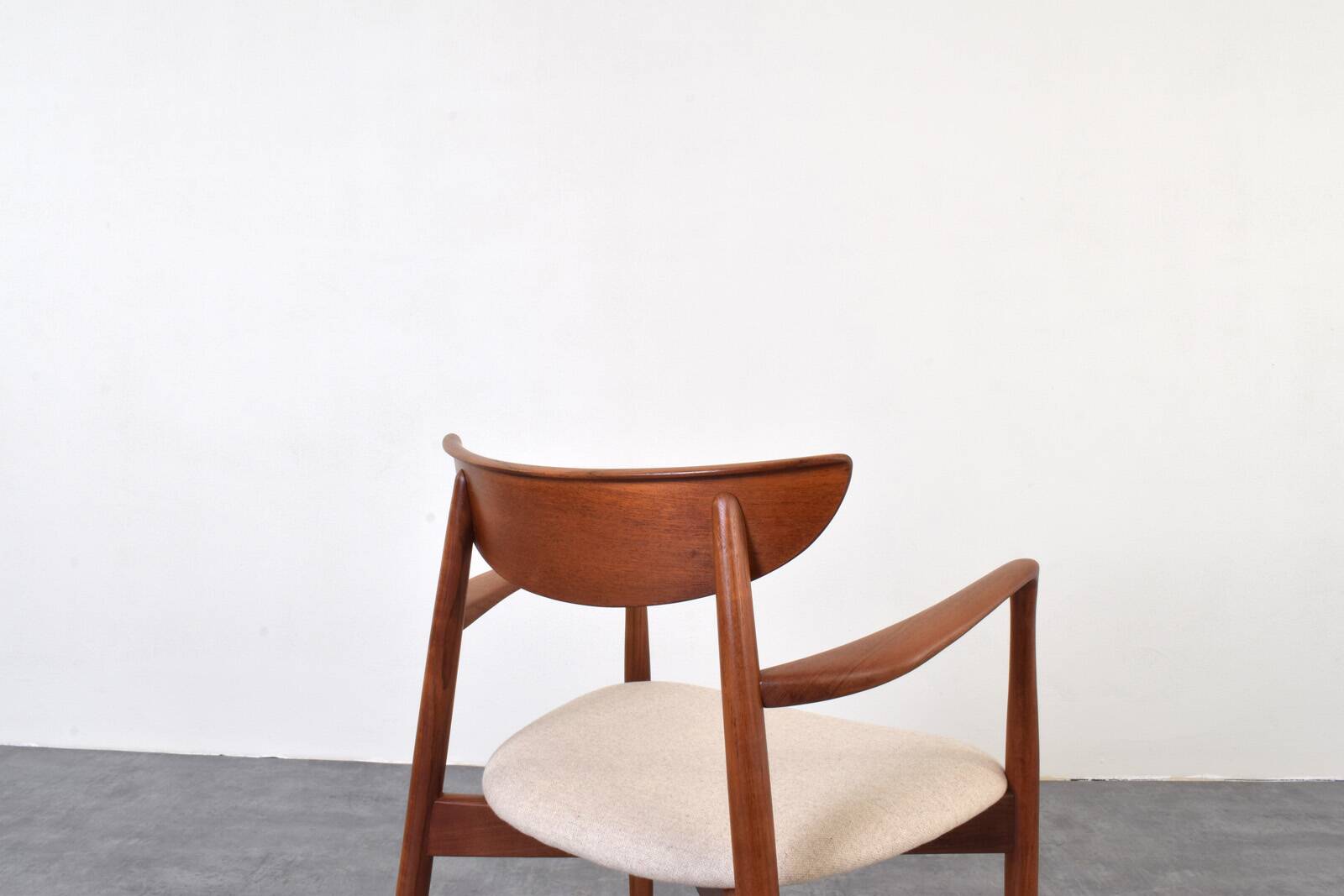 Fauteuil Mid-Century en Teck par Harry Østergaard pour Randers Møbelfabrik, 1960
