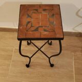 Wrought iron plant holder