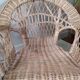 Paire de fauteuils en rotin enfant