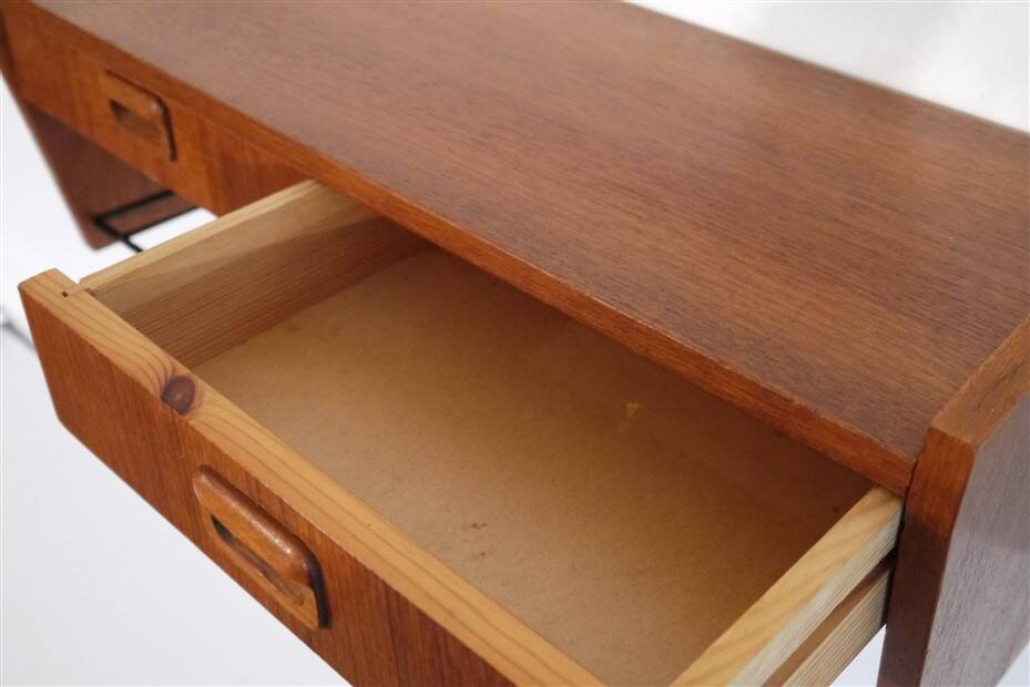 Vintage Scandinavian teak shelf 1960