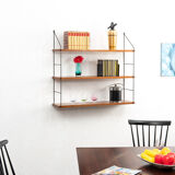 Wall shelf, dark teak 60