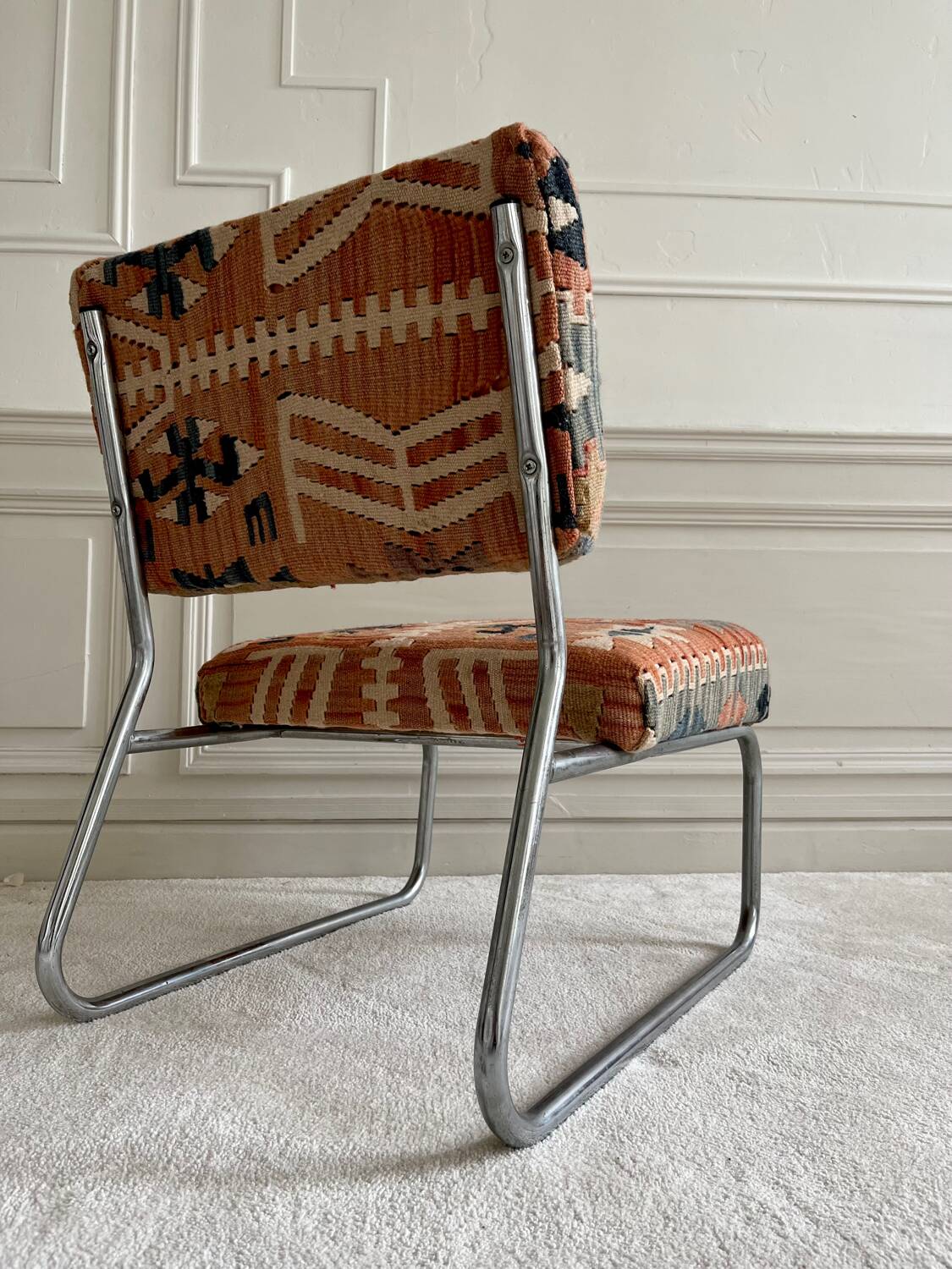 Vintage kilim chair