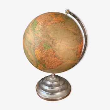 Luminous globe lamp Perrina art deco