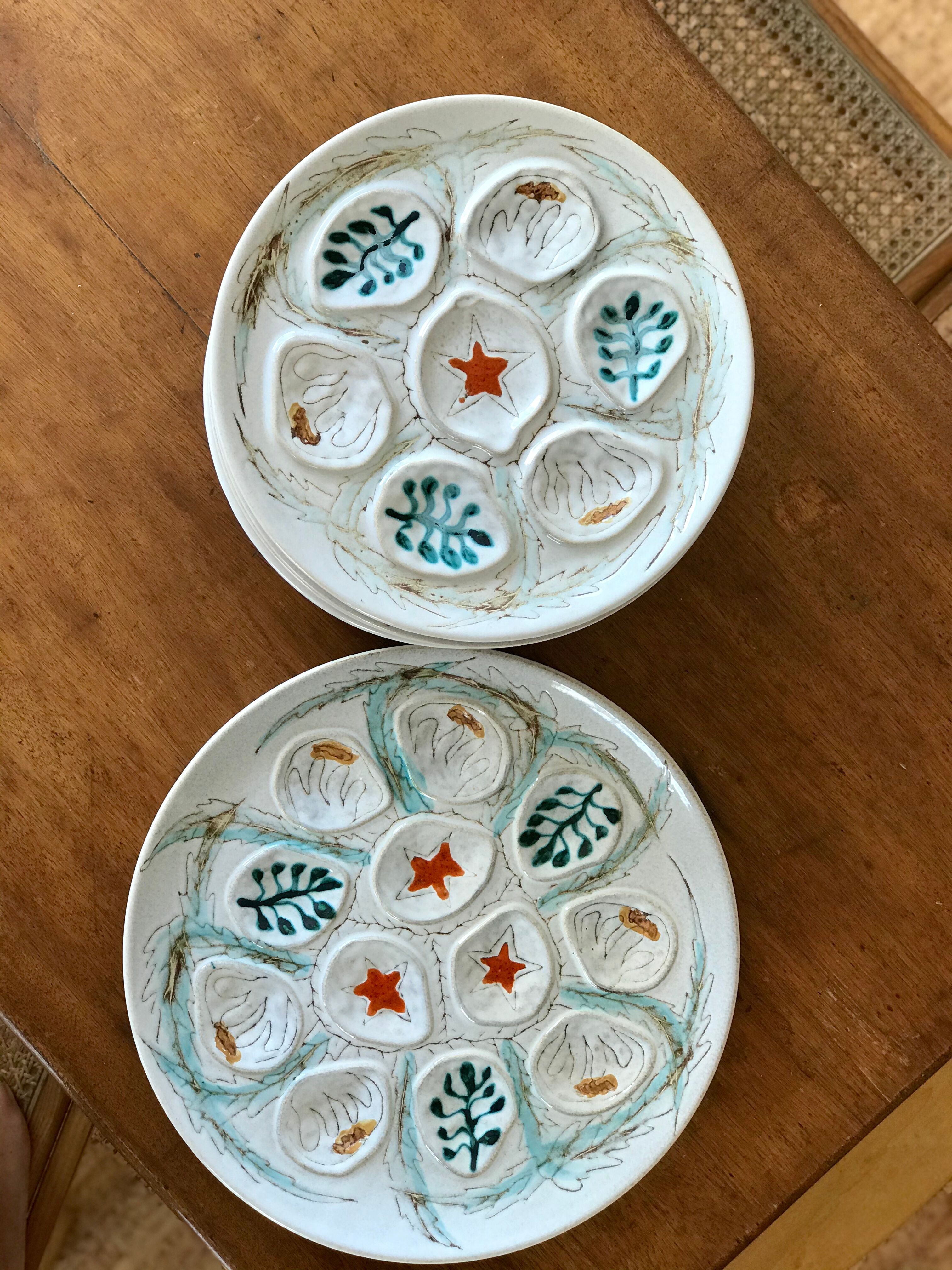 Oyster service in cermal