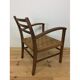 Rope and wood vintage armchair 50s