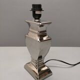 Druline ~ contemporary living room lamp ceramic silver black shade