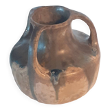 Denbac stoneware vase with 3 handles