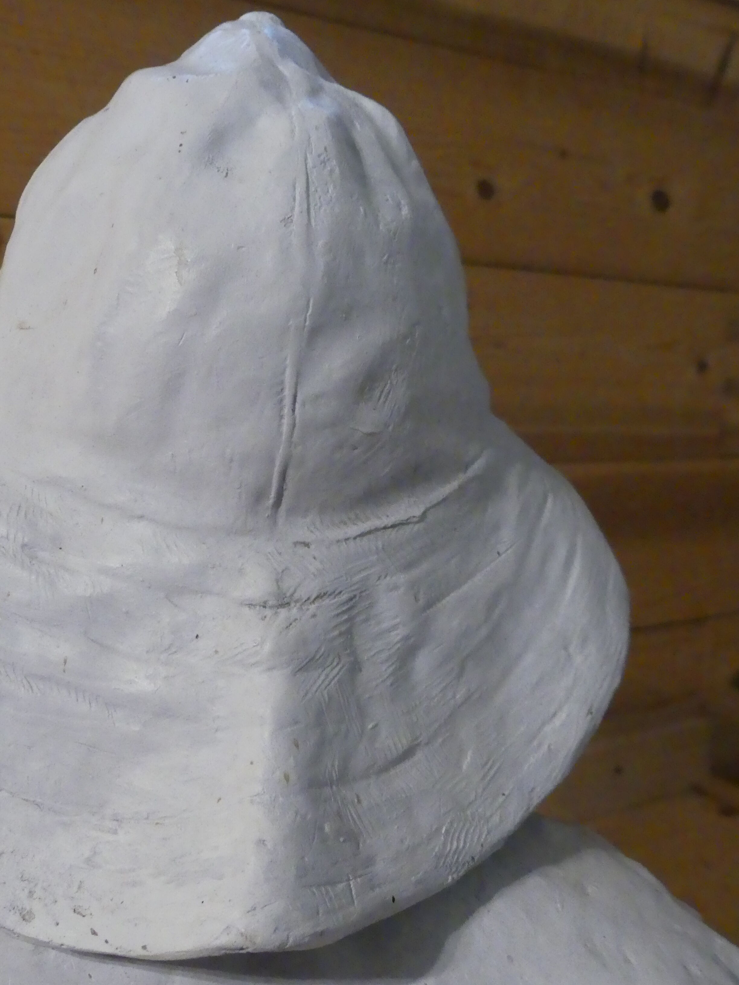Carved bust Fisherman